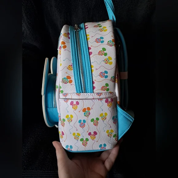 Disneyworld 50th Balloon Loungefly Mini Backpack - Picture 2 of 4